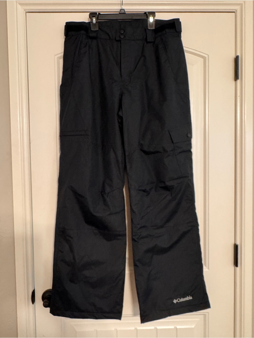 Columbia Men's Waterproof Winter Snowboarding Solid Black Pants